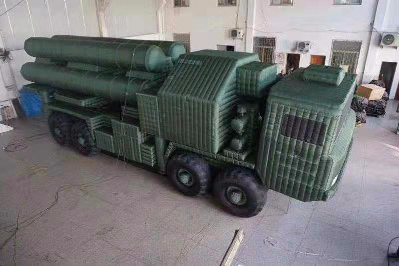 广西军事充气导弹车